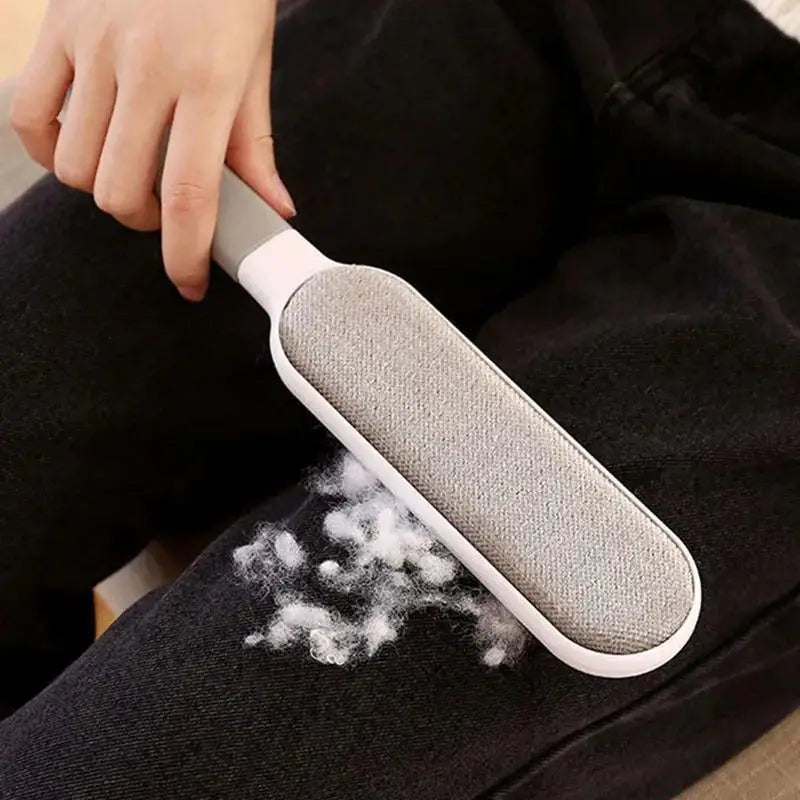 Double-sided pet hair remover