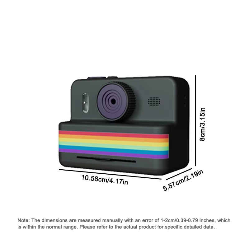 Digital Barnkamera med Skrivare - Ta och skriv ut bilder direkt!