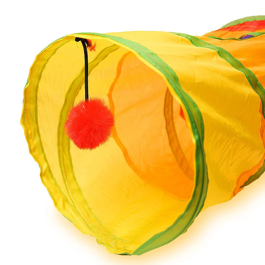 Foldable Cat Tunnel for Play & Activation