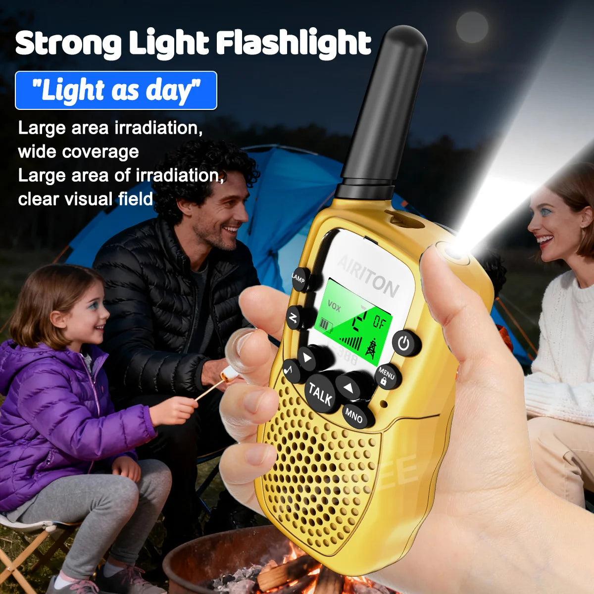 Walkie Talkie för Barn – Licensfri 2-pack